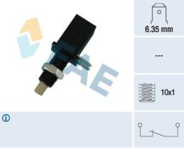 FAE Productos electricos 24070 - INTERRUPTOR STOP MECANICO