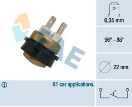 FAE Productos electricos 36080 - TERMOCONTACTO VENTILADOR