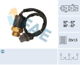 FAE Productos electricos 37870 - TERMOCONTACTO VENTILADOR 2 VELOCIDA