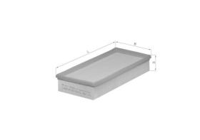 MAHLE FILTROS LX408 - FILTRO DE AIRE