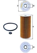 MAHLE FILTROS OX201D - FILTRO DE ACEITE