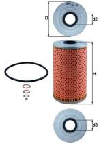 MAHLE FILTROS OX96D - FILTRO DE ACEITE