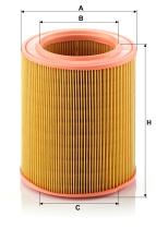 MANN FILTROS C15771 - FILTRO AIRE ROVER