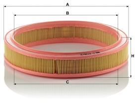 MANN FILTROS C27362 - FILTRO AIRE FORD