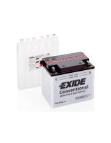 BATERIAS DE MOTO EXIDE E60N24LA - BATERIA MOTO CONVENTIONAL 28AH 280A 12V 184X124X169