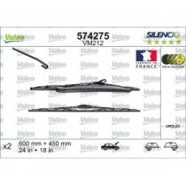 VALEO 574275 - VM212 600-450MM X2 SILENCIO CONVENCIONAL