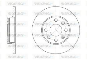 WOKING D605900 - DISCOS DE FRENO WOKING