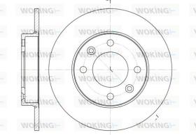 WOKING D663000 - DISCOS DE FRENO WOKING