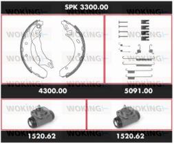 WOKING SPK330000 - KIT FRENOS