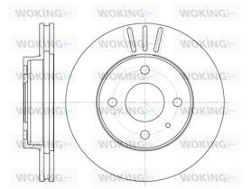 WOKING D609310 - DISCOS DE FRENO WOKING