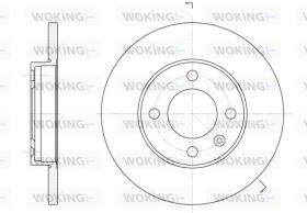 WOKING D608801 - DISCOS DE FRENO WOKING