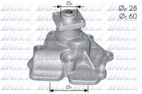 DOLZ BOMBAS DE AGUA F114 - BOMBA AGUA DOZ FORD TRANSIT 2.5D