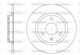 WOKING D607000 - DISCOS DE FRENO WOKING