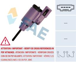 FAE Productos electricos 24760 - INTERRUPTOR STOP MECANICO