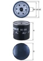 MAHLE FILTROS OC232 - FILTRO DE ACEITE