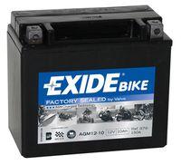 BATERIAS DE MOTO EXIDE AGM1210 - BATERIA MOTO AGM READY 10AH 150A 12V 150X90X130