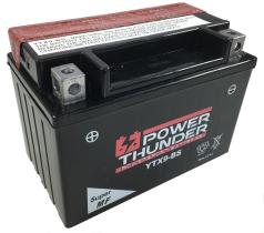 BATERIAS MOTO POWER THUNDER YTX9BS - BATERÍA POWER THUNDER CTX9-BS SIN MANTENIMIENTO