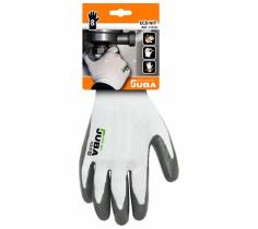 GUANTES JUBA H113131/9 - GUANTES POLIESTER REC. NITRILO GRIS ECO-NIT