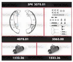 WOKING SPK307801 - KIT FRENOS
