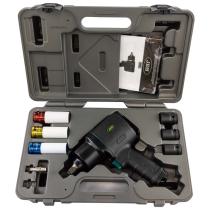 JBM HERRAMIENTAS 51207 - PISTOLA DE IMPACTO DE 1/2" COMPOSITE 1756NM + VASOS