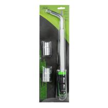 JBM HERRAMIENTAS 51416 - LLAVE RUEDA EXTENSIBLE CON 2 VASOS