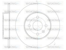 WOKING D678900 - DISCOS DE FRENO WOKING