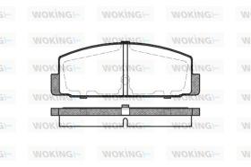 WOKING P079330 - PASTILLAS DE FRENO WOKING
