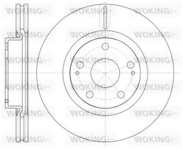 WOKING D6105010 - DISCOS DE FRENO WOKING