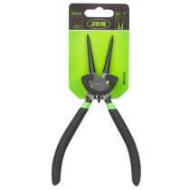 JBM HERRAMIENTAS 51018 - ALICATE SEEGER PARA INTERIORES CON BOCA RECTA 7" (180MM)