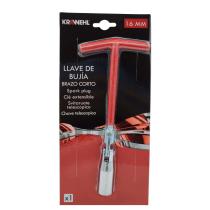 KRAWEHL 00070 - LLAVE BUJIA BRAZO CORTO MEDIDA 21