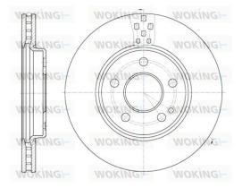 WOKING D6102910 - DISCOS DE FRENO WOKING