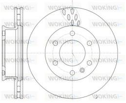 WOKING D6103410 - DISCOS DE FRENO WOKING