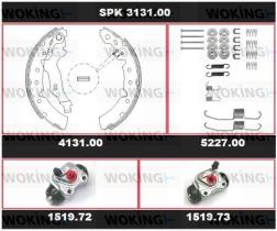 WOKING SPK313100 - KIT DE FRENOS TRASEROS