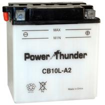 BATERIAS MOTO POWER THUNDER YB10LA2 - BATERIA 136x91x146