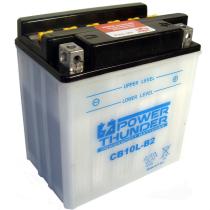BATERIAS MOTO POWER THUNDER YB10LB2 - BATERÍA POWER THUNDER CB10L-B2 CONVENCIONAL
