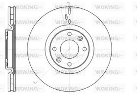 WOKING D6105910 - DISCOS DE FRENO WOKING