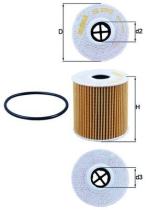 MAHLE FILTROS OX3392D - FILTRO DE ACEITE