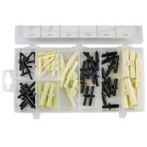 JBM HERRAMIENTAS 53434 - ESTUCHE DE CONECTORES DE MANGUERA 65 pcs