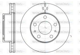 WOKING D6101610 - DISCOS DE FRENO WOKING