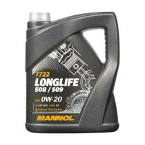 MANNOL PRODUCTOS QUIMICOS 00W20 7722 5L - 0W20 ACEITE 5L 7722 LONG LIFE 508/508