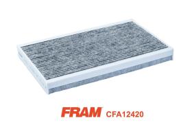 FRAM FILTROS CFA12420 - CABIN AIR FILTER CFA12420 FRM