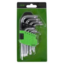 JBM HERRAMIENTAS 53955 - SET DE 9 LLAVES TORX CORTAS