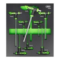 JBM HERRAMIENTAS 53979 - SET DE 8 LLAVES TPRX EN FORMA DE T