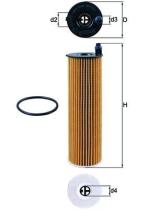 MAHLE FILTROS OX8236D - FILTRO DE ACEITE