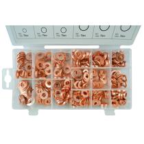 JBM HERRAMIENTAS 53340 - ESTUCHE DE ARANDELAS DE COBRE PARA INYECTORES 375 PCS