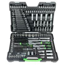 JBM HERRAMIENTAS 54034 - ESTUCHE DE 216 PIEZAS HEXAGONAL Y CINCADO