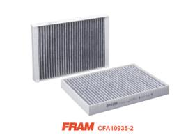 FRAM FILTROS CFA109352 - CABIN AIR FILTER CFA10935-2 FRM