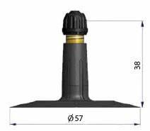 CAMARAS PARA NEUMATICOS AUTOMOVIL Y AGRICOLA CV08 5.00 TR13 - CAMARA 5.00 R8 TR13 CAJA 1