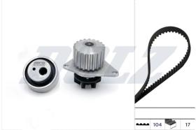DOLZ BOMBAS DE AGUA KD006 - KIT CON BOMBA DOLZ AX BERLINGO C15 ZX BX SAXO
106 205 306 30