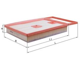 MAHLE FILTROS LX4136 - FILTRO DE AIRE